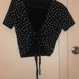 brandy Melville tied top